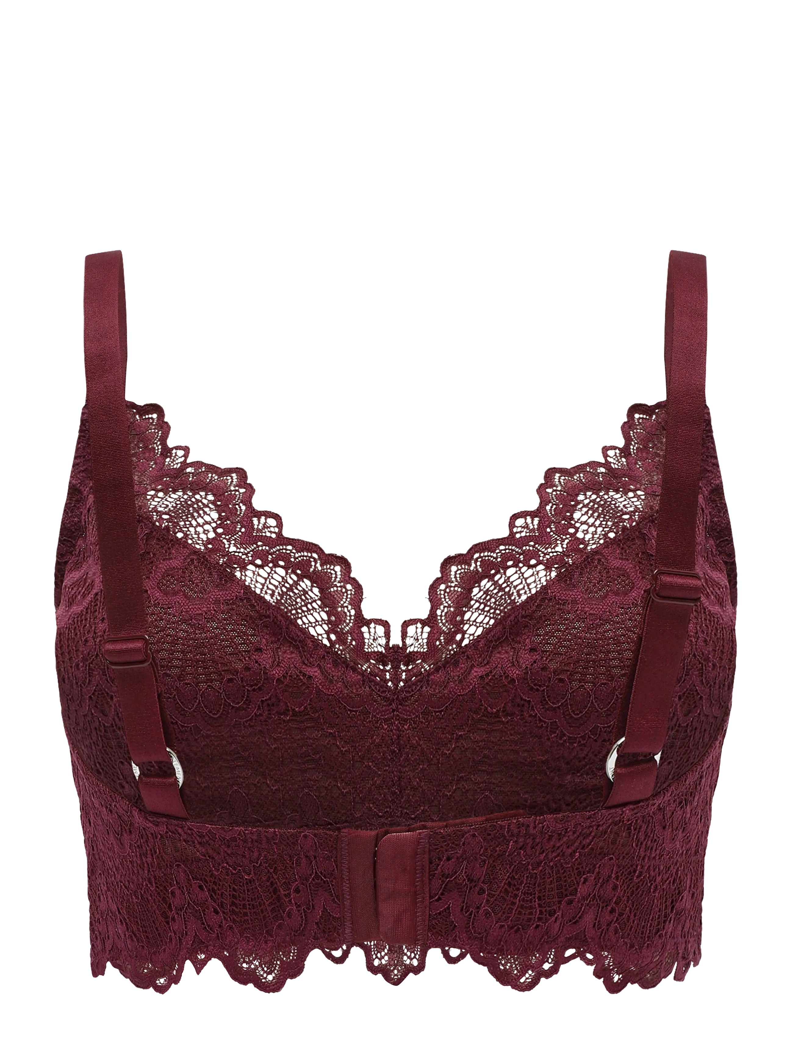 Understatement Underwear - Lace Support Bra - cherry - 1