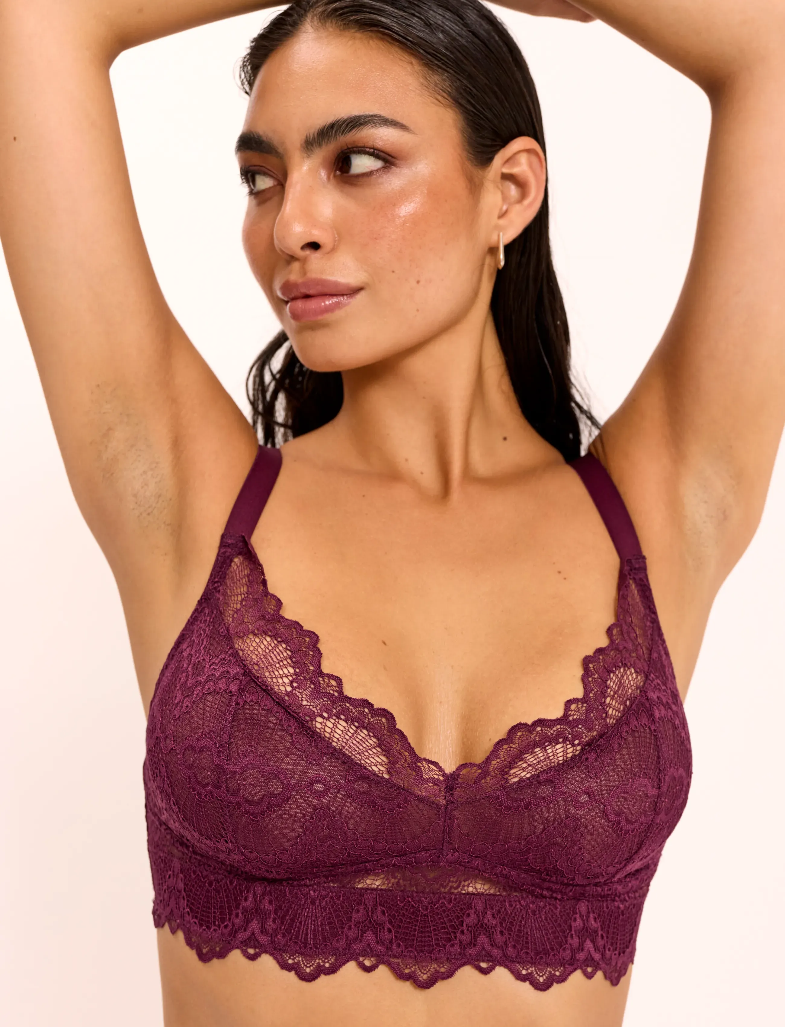 Lace Support Bra