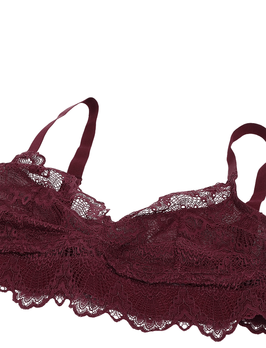 Understatement Underwear - Lace Support Bra - cherry - 2