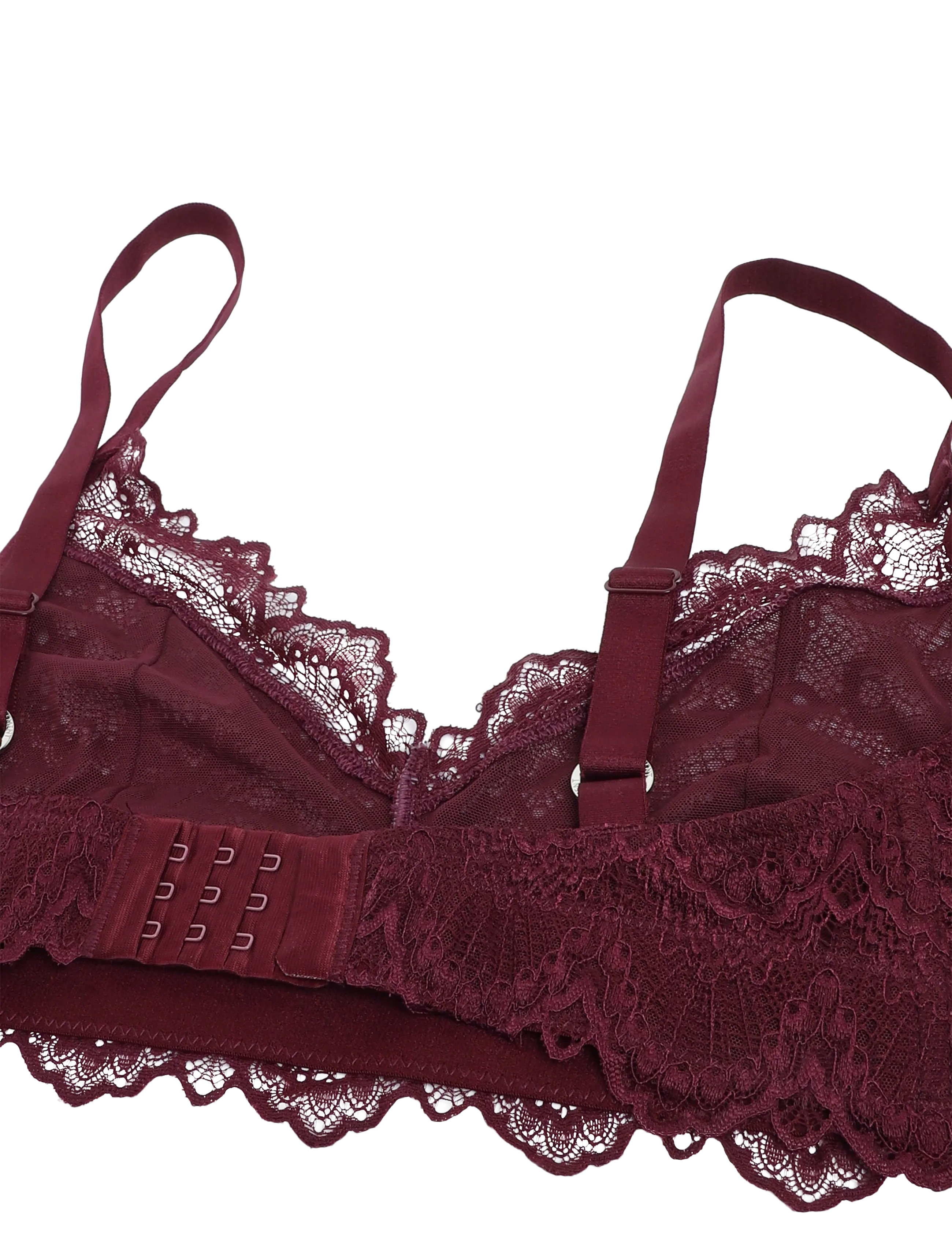 Understatement Underwear - Lace Support Bra - cherry - 3