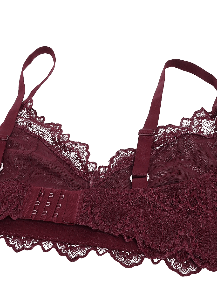 Understatement Underwear - Lace Support Bra - cherry - 3