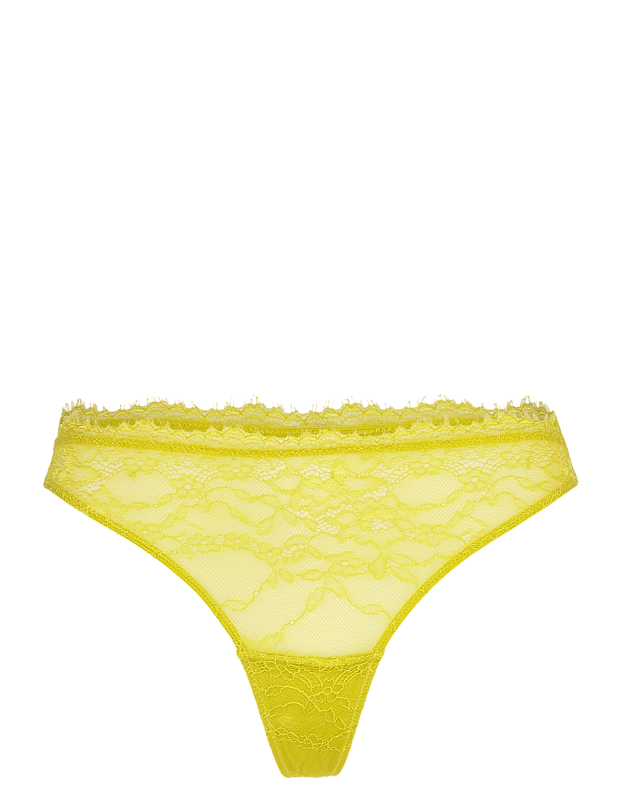 Understatement Underwear - Lace Thong - stringid - citrus bloom - 1