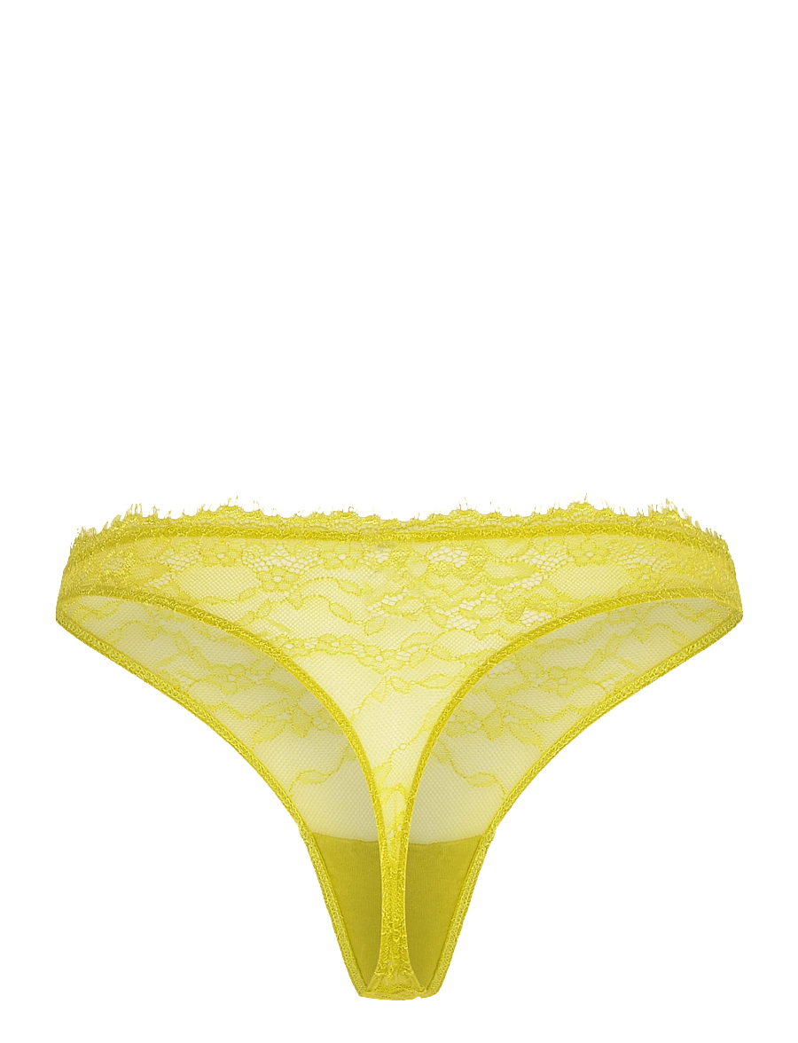 Understatement Underwear - Lace Thong - stringid - citrus bloom - 2
