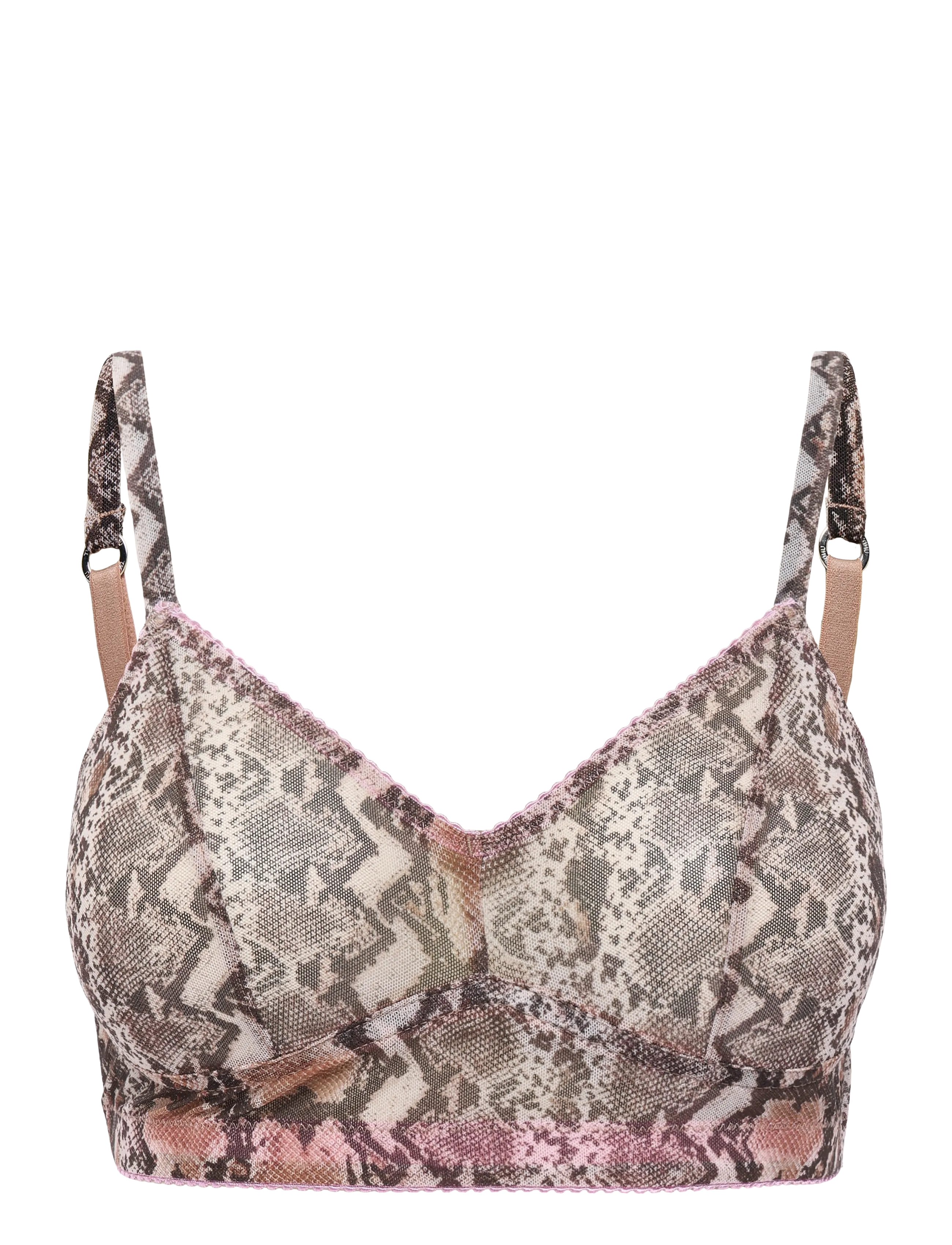 Understatement Underwear Mesh Balconette, Kvinder, Mesh Balconette Bh, Beige, Str: S