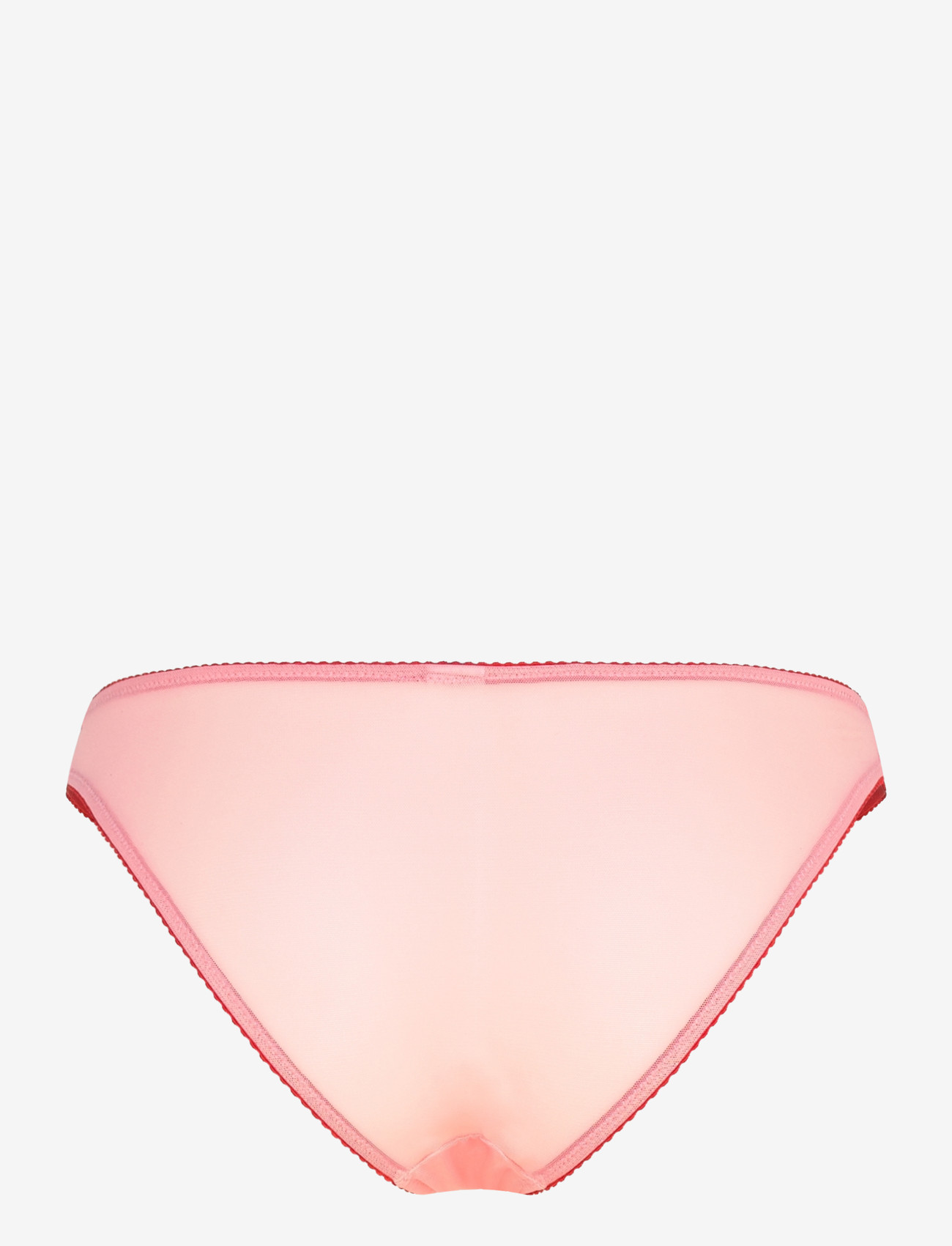 Understatement Underwear - Mesh Bikini Briefs - modetrends - peach rose - 2