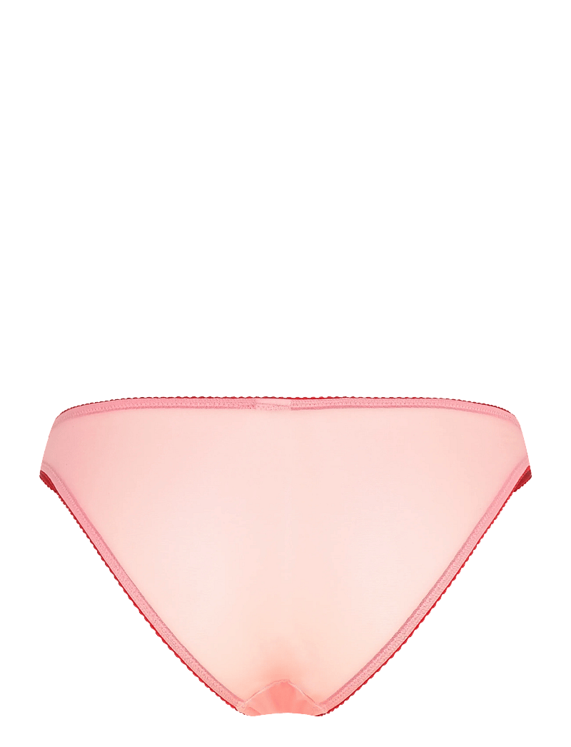 Understatement Underwear - Mesh Bikini Briefs - modetrends - peach rose - 2