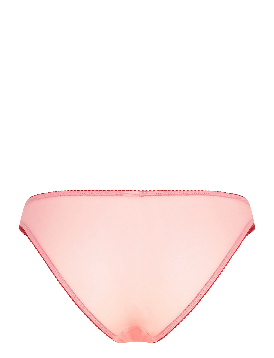 Understatement Underwear - Mesh Bikini Briefs - briefs - peach rose - 2