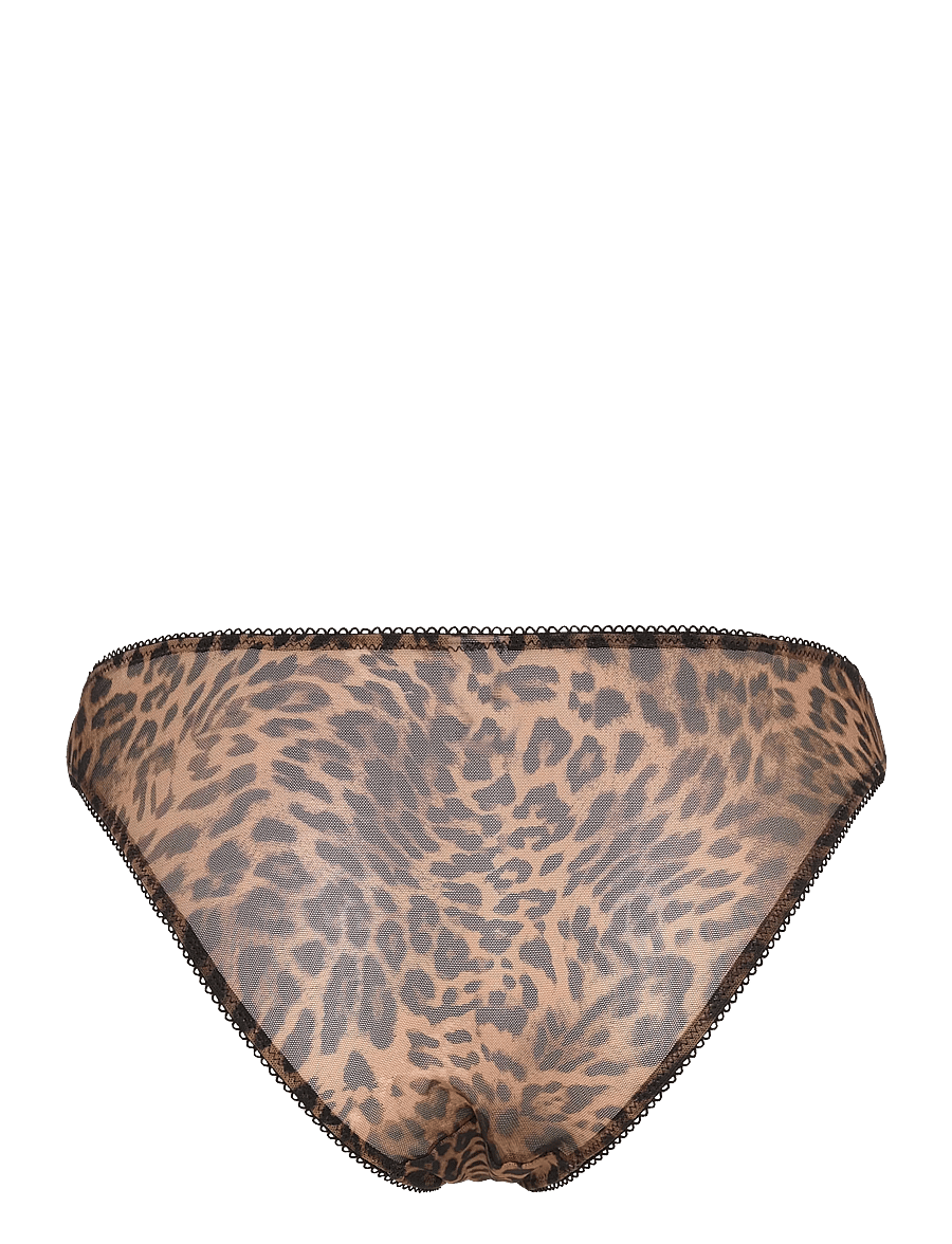 Understatement Underwear - Mesh Bikini Briefs - püksikud - dark leopard - 2