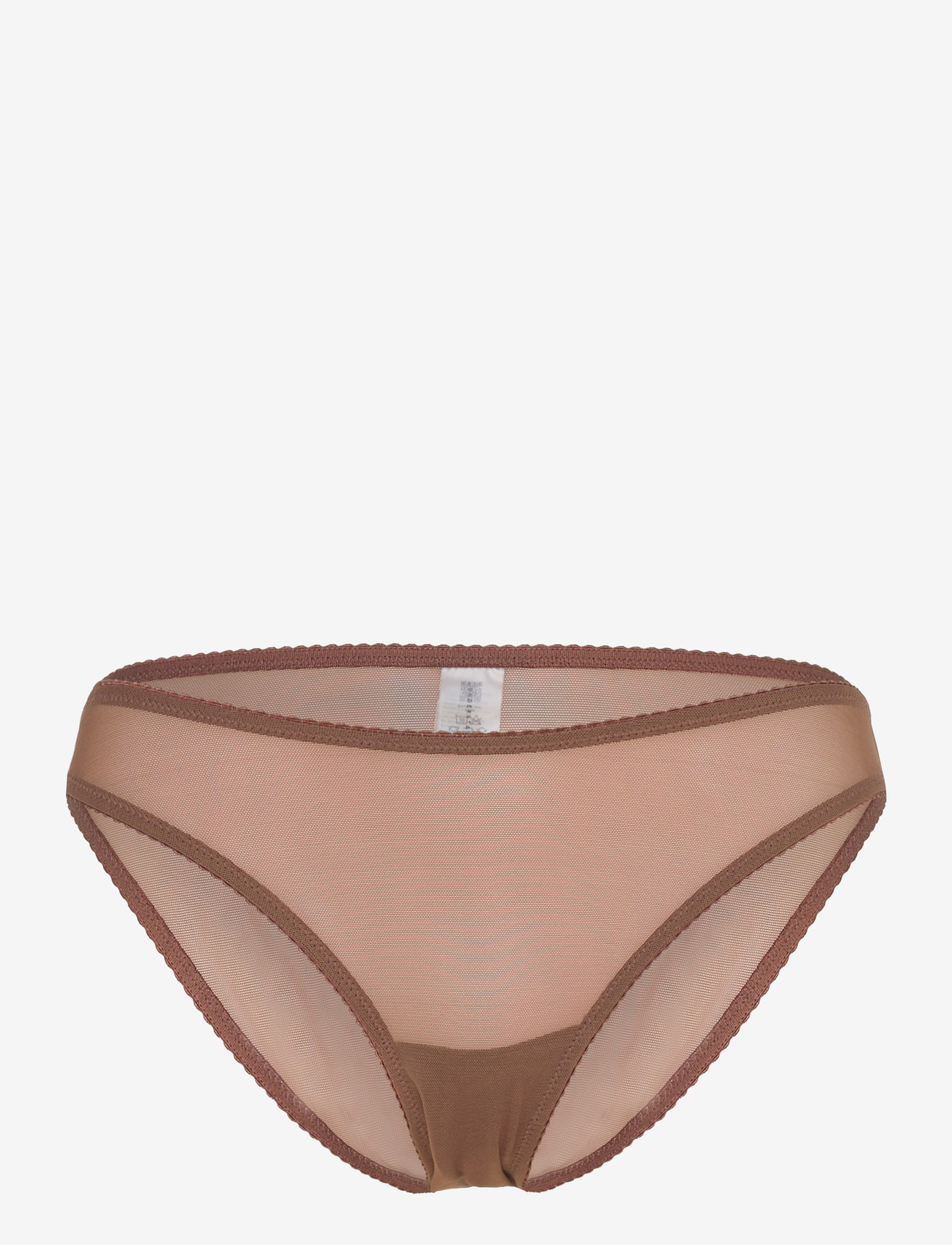 Understatement Underwear - Mesh Bikini Briefs - briefs - mocha - 1