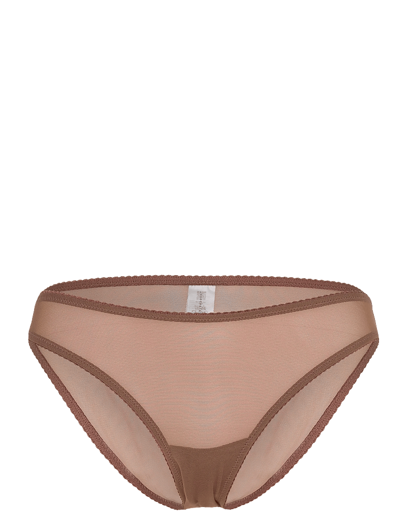 Understatement Underwear - Mesh Bikini Briefs - briefs - mocha - 1