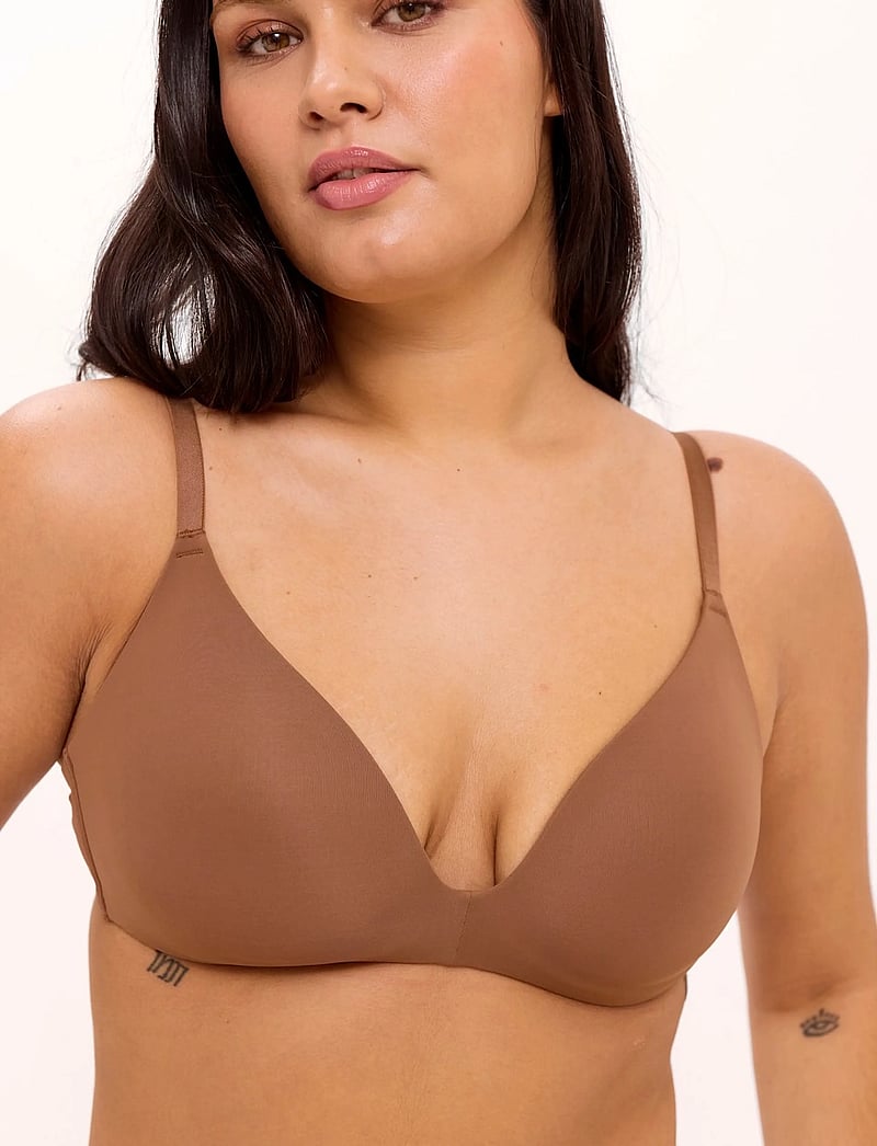 Understatement Underwear - Micro T-shirt Bra - t-shirt bh'er - mocha - 3