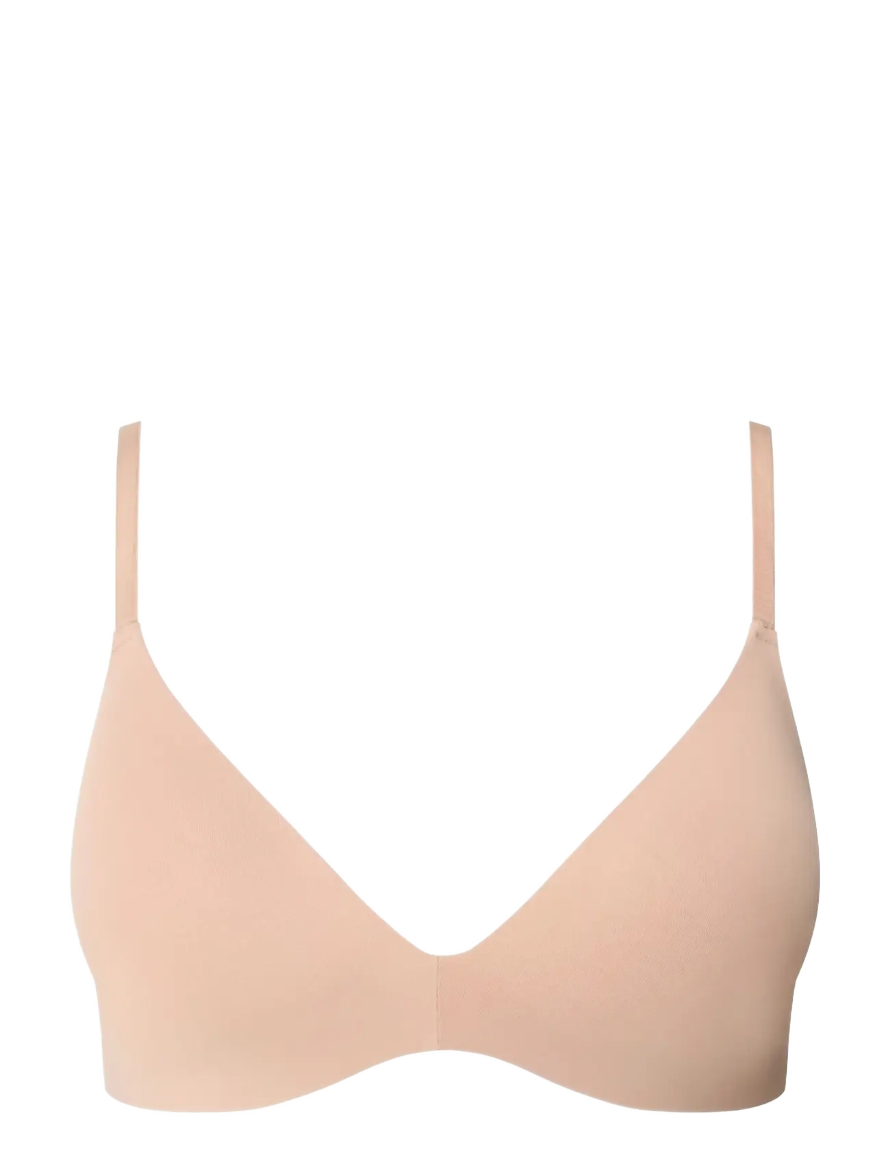 UNDERSTATEMENT Unterwäsche Micro T-Shirt BH Beige - XL - Damen