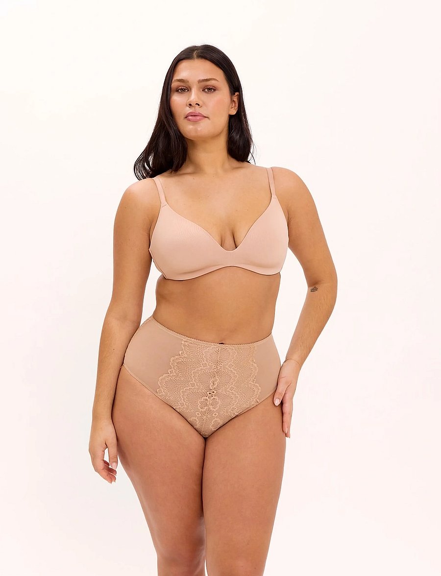 Understatement Underwear - Micro T-shirt Bra - t-särkide rinnahoidjad - warm nude - 0