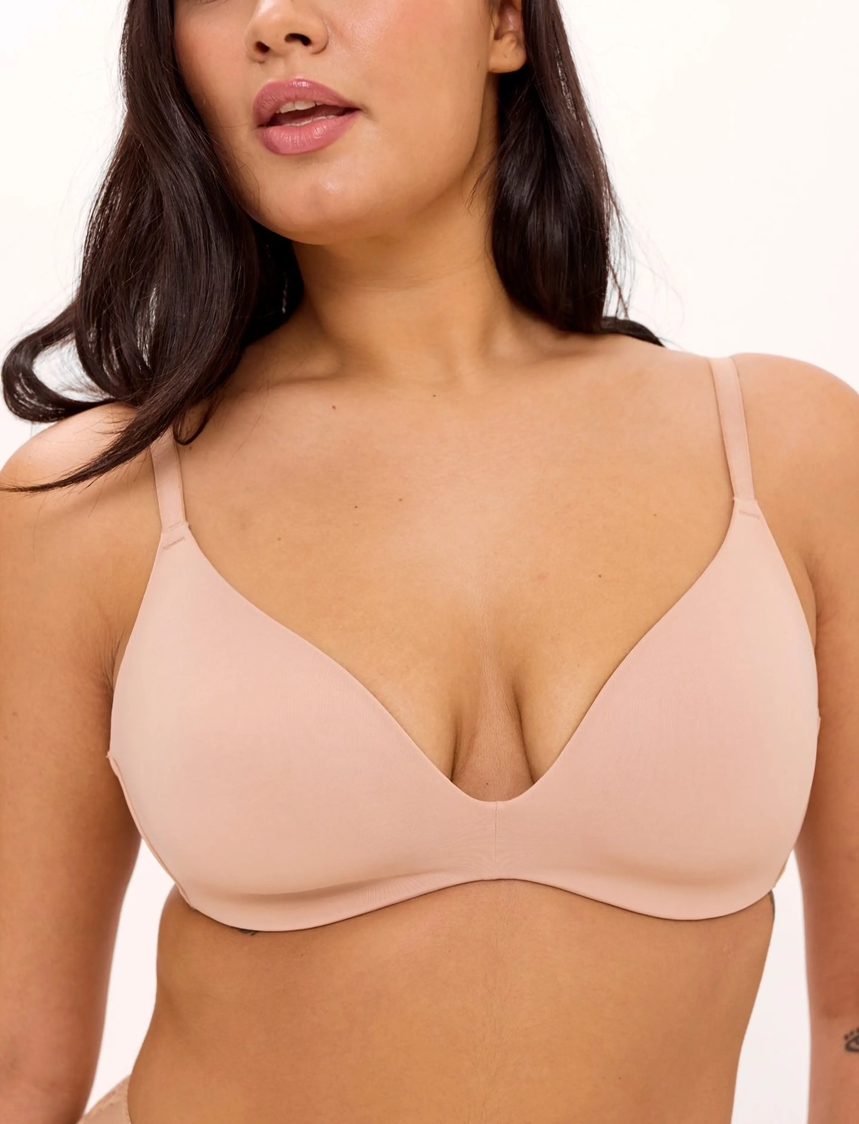 Understatement Underwear - Micro T-shirt Bra - t-särkide rinnahoidjad - warm nude - 2