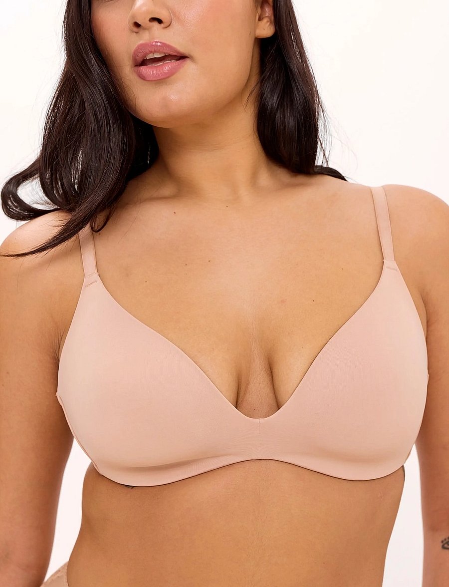 Understatement Underwear - Micro T-shirt Bra - t-krekla krūšturi - warm nude - 2
