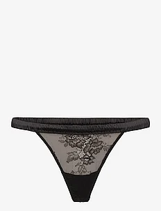 Lace Satin Thong, Understatement Underwear