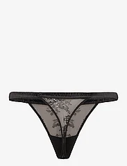 Understatement Underwear - Lace Satin Thong - die niedrigsten preise - black - 1