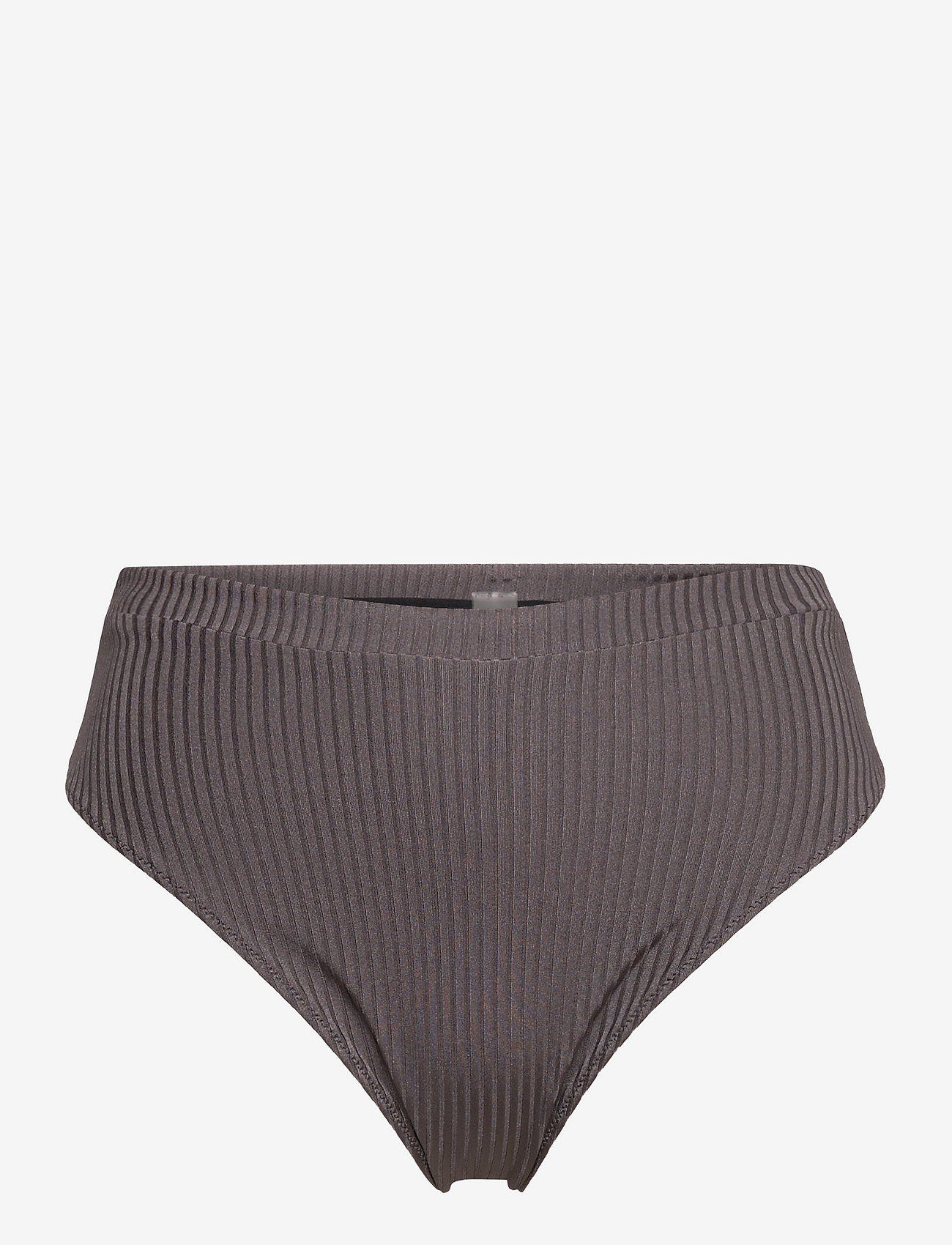 Understatement Underwear - Aquaholic Highwaist Bikini Briefs Grey - korkeavyötäröiset bikinihousut - grey - 0