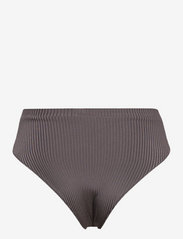 Understatement Underwear - Aquaholic Highwaist Bikini Briefs Grey - kõrge pihaga bikiinid - grey - 1