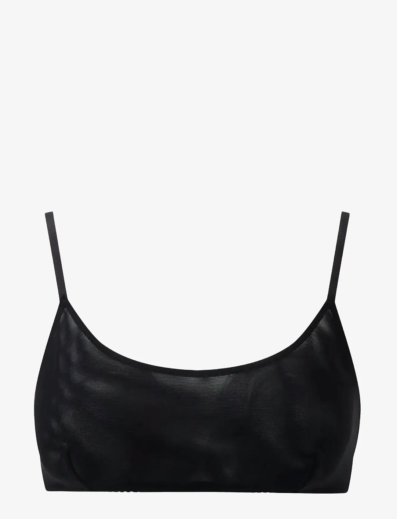 Understatement Underwear - Mesh Scoop Bralette - bralette - black - 0