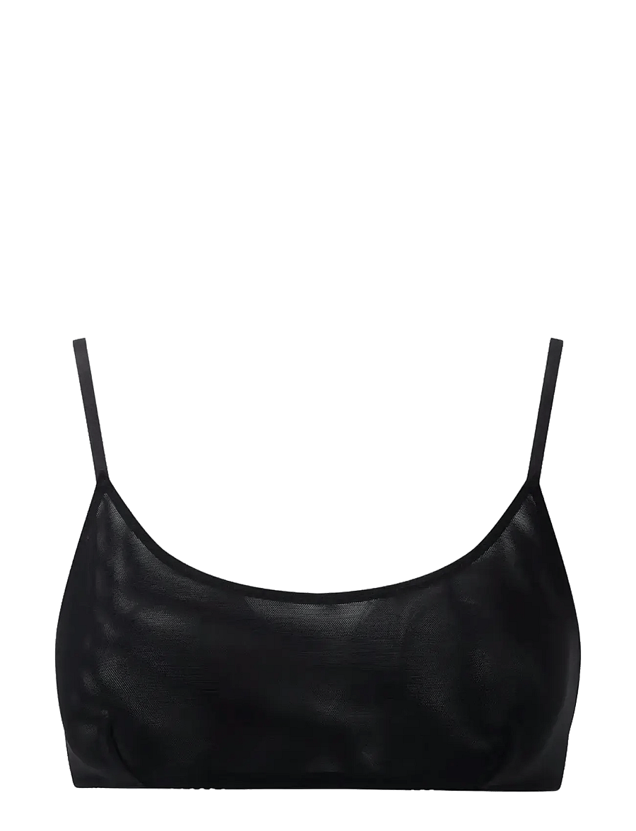 Understatement Underwear - Mesh Scoop Bralette - bralette - black - 1