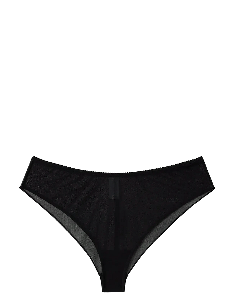 Understatement Underwear - Mesh Cheeky - brazilian panties - black - 1