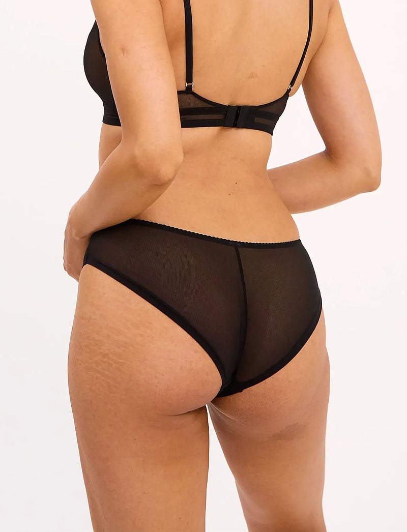 Understatement Underwear - Mesh Cheeky - brazilian panties - black - 2