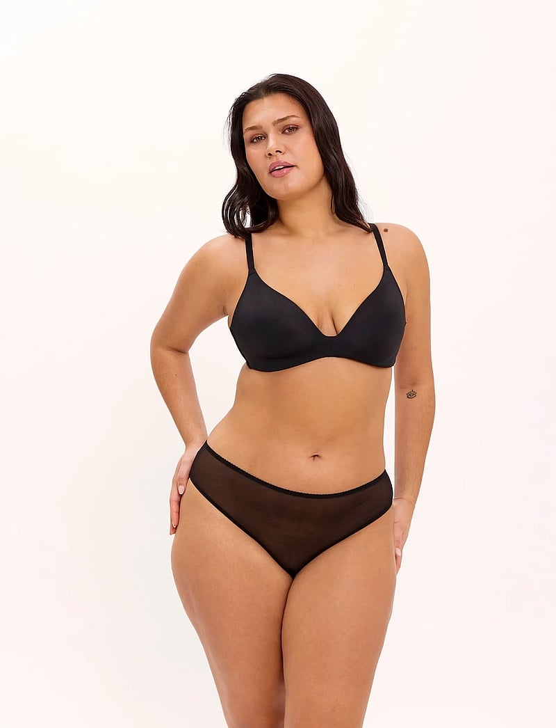 Understatement Underwear - Micro T-shirt Bra - t-shirt bras - black - 0
