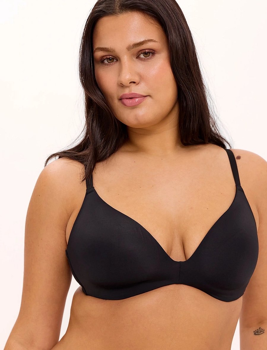 Understatement Underwear - Micro T-shirt Bra - t-krekla krūšturi - black - 2