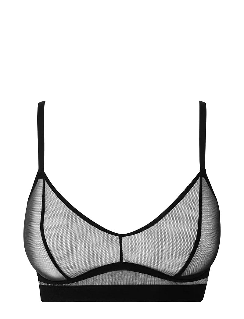 Understatement Underwear - Mesh Balconette - balconette bh'er - black - 1