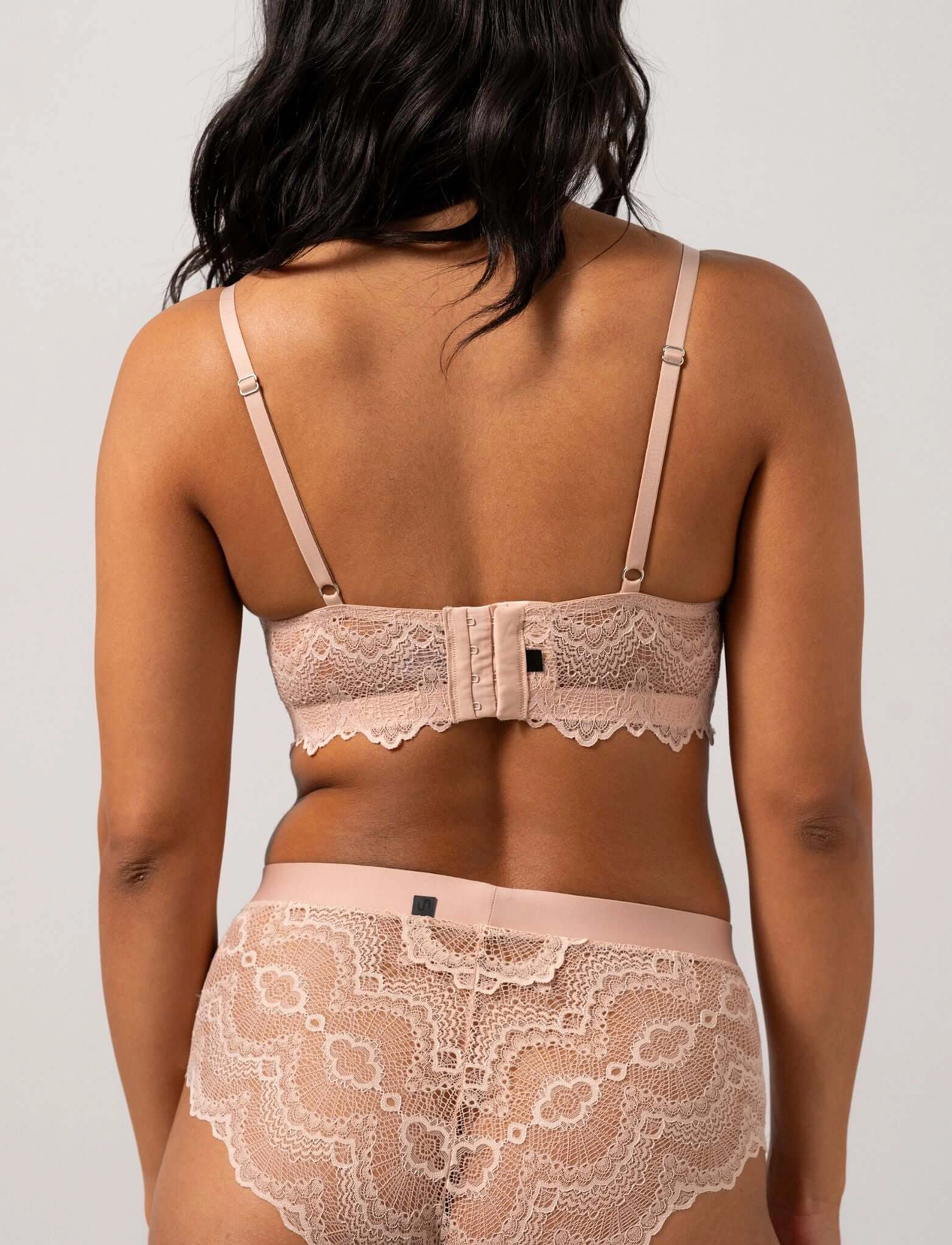 Understatement Underwear - Mesh Balconette - bhs - nude - 3