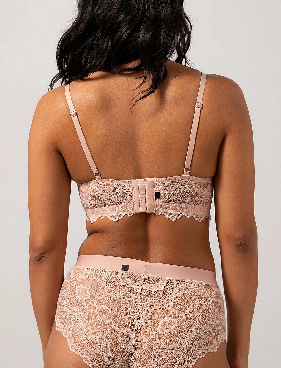Understatement Underwear - Mesh Balconette - bhs - nude - 3