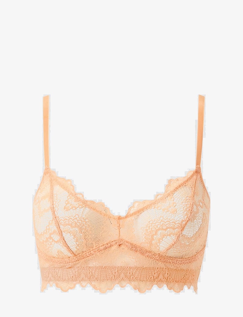 Understatement Underwear - Lace Balconette - bralette - peach - 1