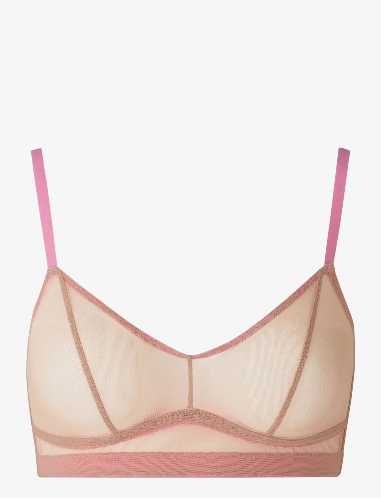 Understatement Underwear - Lace Balconette - „balconette“ tipo liemenėlės - sand / candy pink - 0