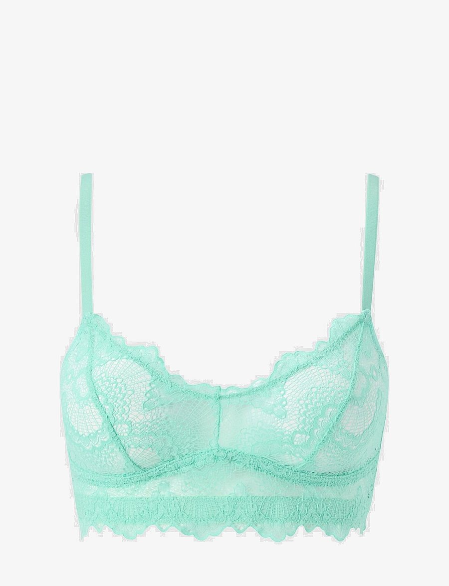 Understatement Underwear - Mesh Balconette - balconette bh'er - turquoise - 1