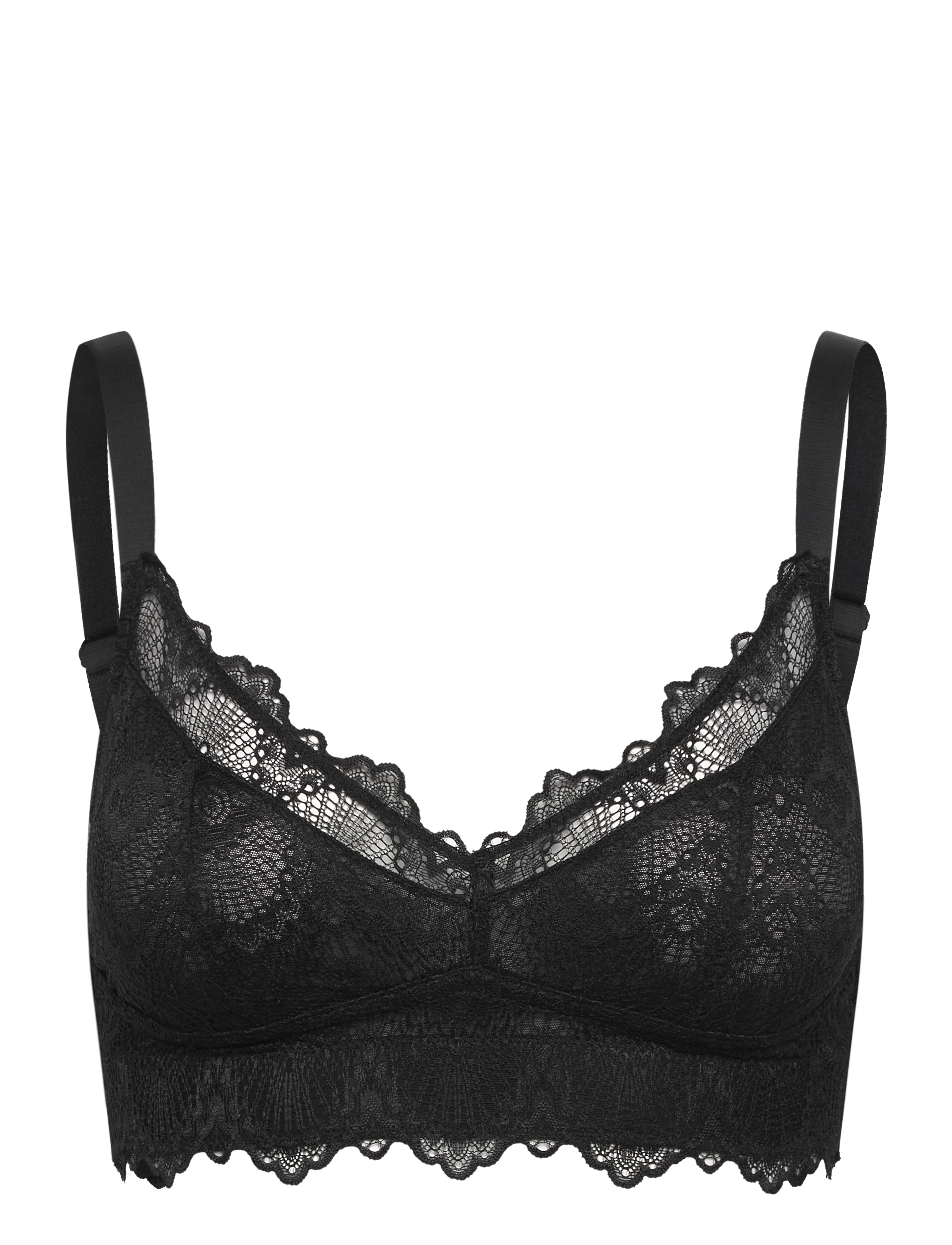 Understatement Underwear Lace Support+ Bralette - Bløde BH'er - BLACK / black