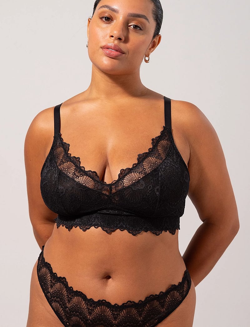 Understatement Underwear - Mesh Support+ Bralette - bralette - black - 3