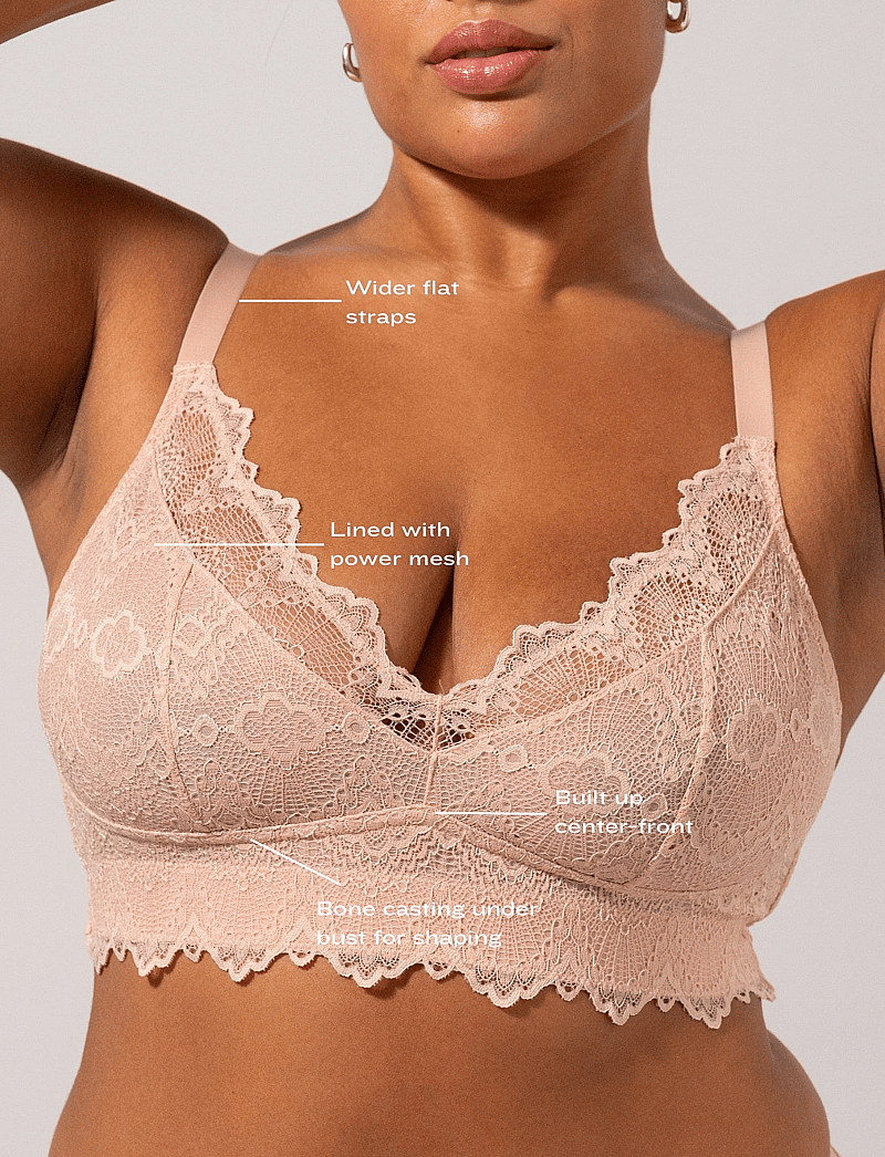 Understatement Underwear - Mesh Support+ Bralette - rinnahoidja - nude - 5