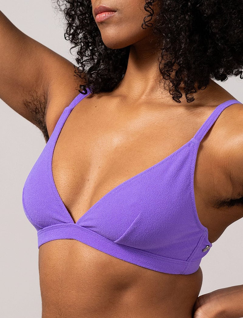 Understatement Underwear - Triangle Bikini Top - triangle bikinis - electric lilac - 3