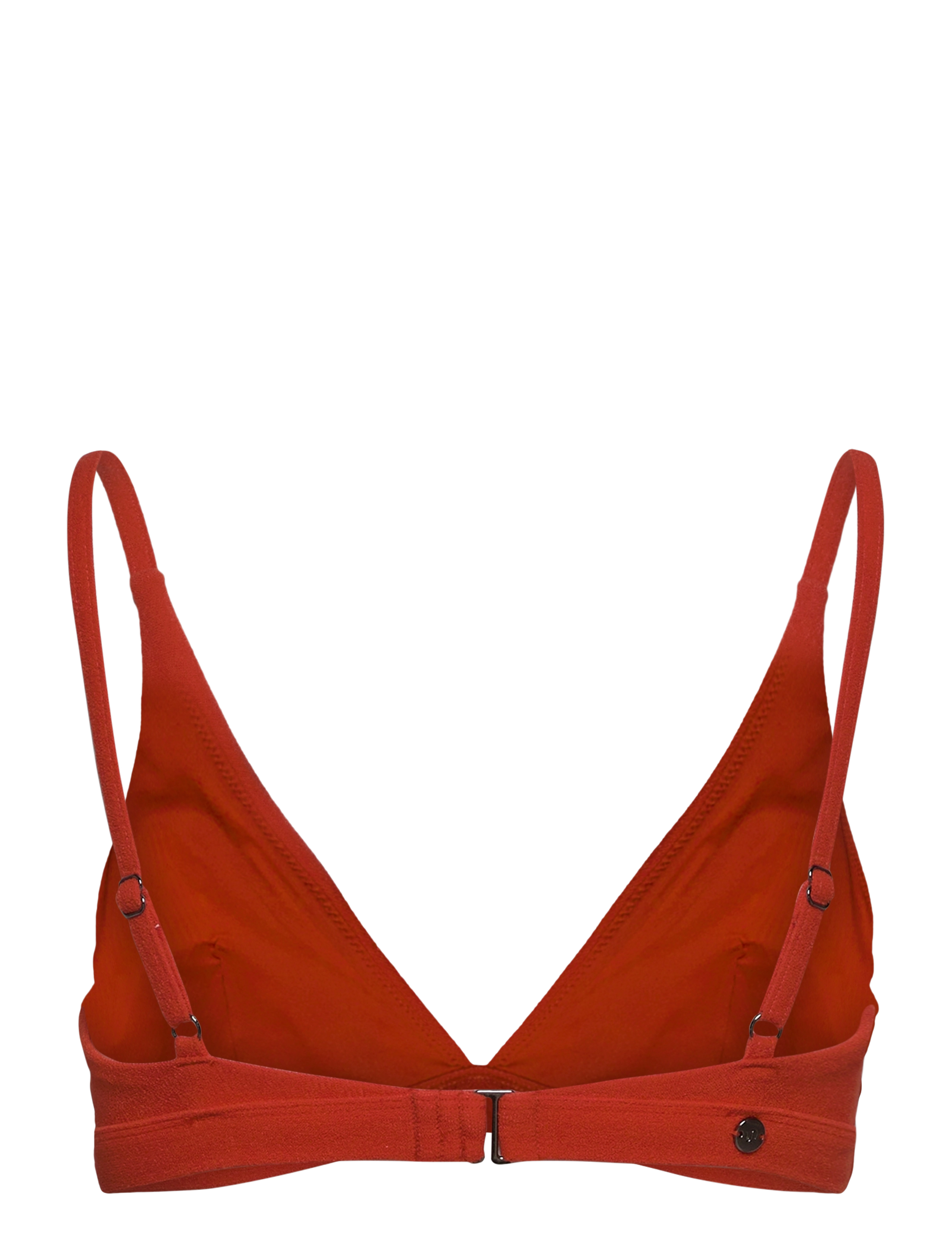 Understatement Underwear - Triangle Bikini Top - triangelformad bikinis - papaya - 1