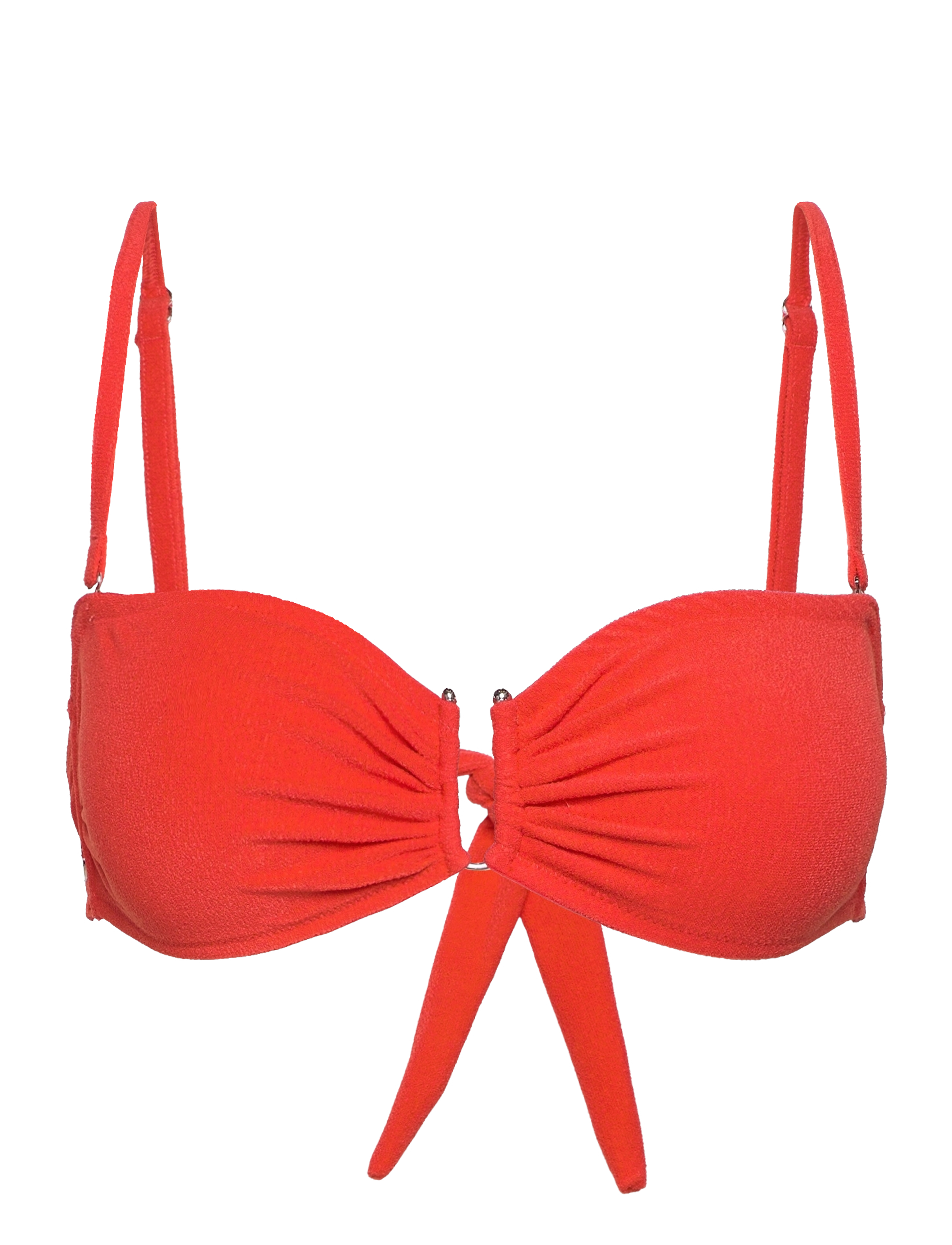 Understatement Underwear Bandeau Bikini Top - Kleding - PAPAYA / orange