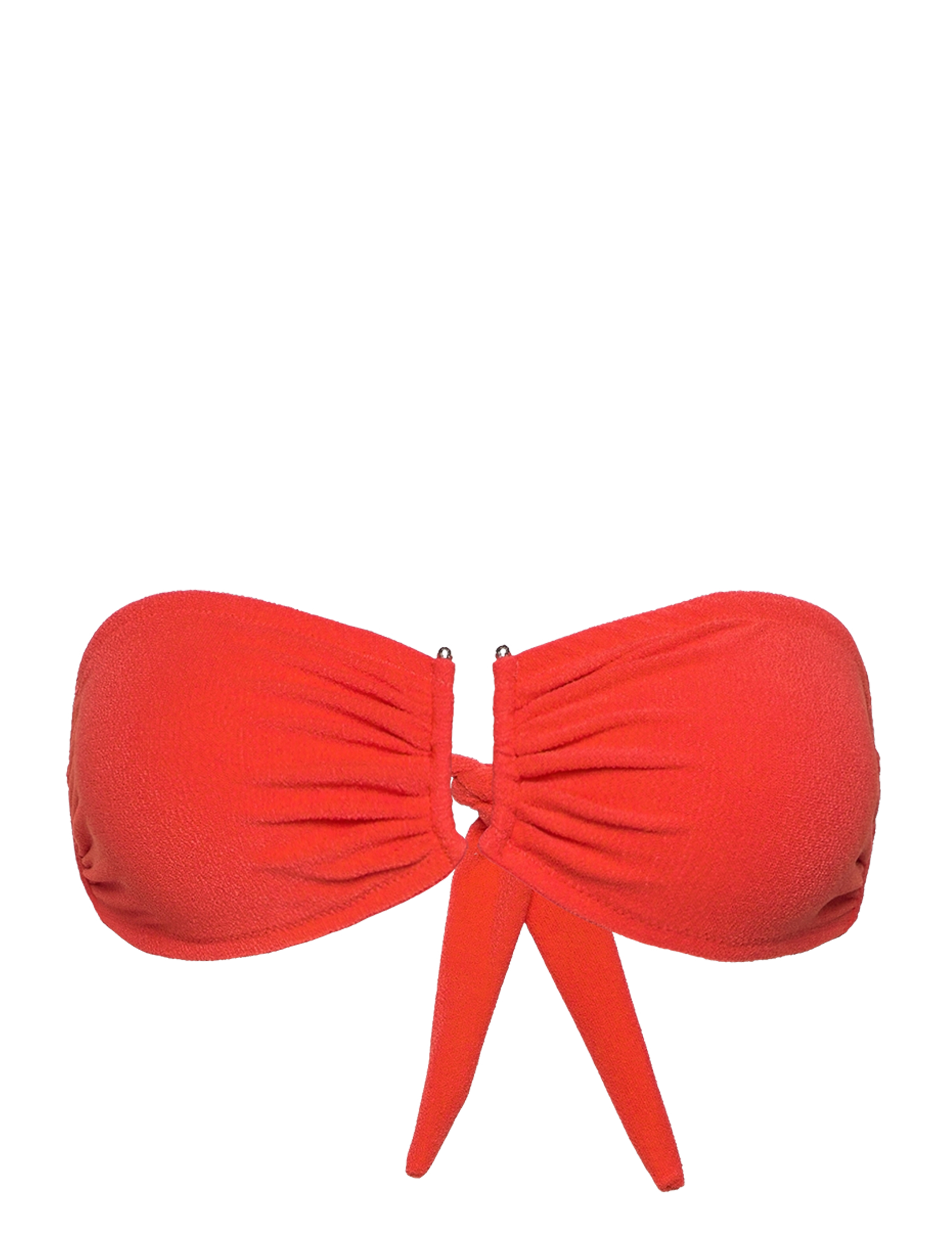 Understatement Underwear - Bandeau Bikini Top - bandeau-bikinis - papaya - 3