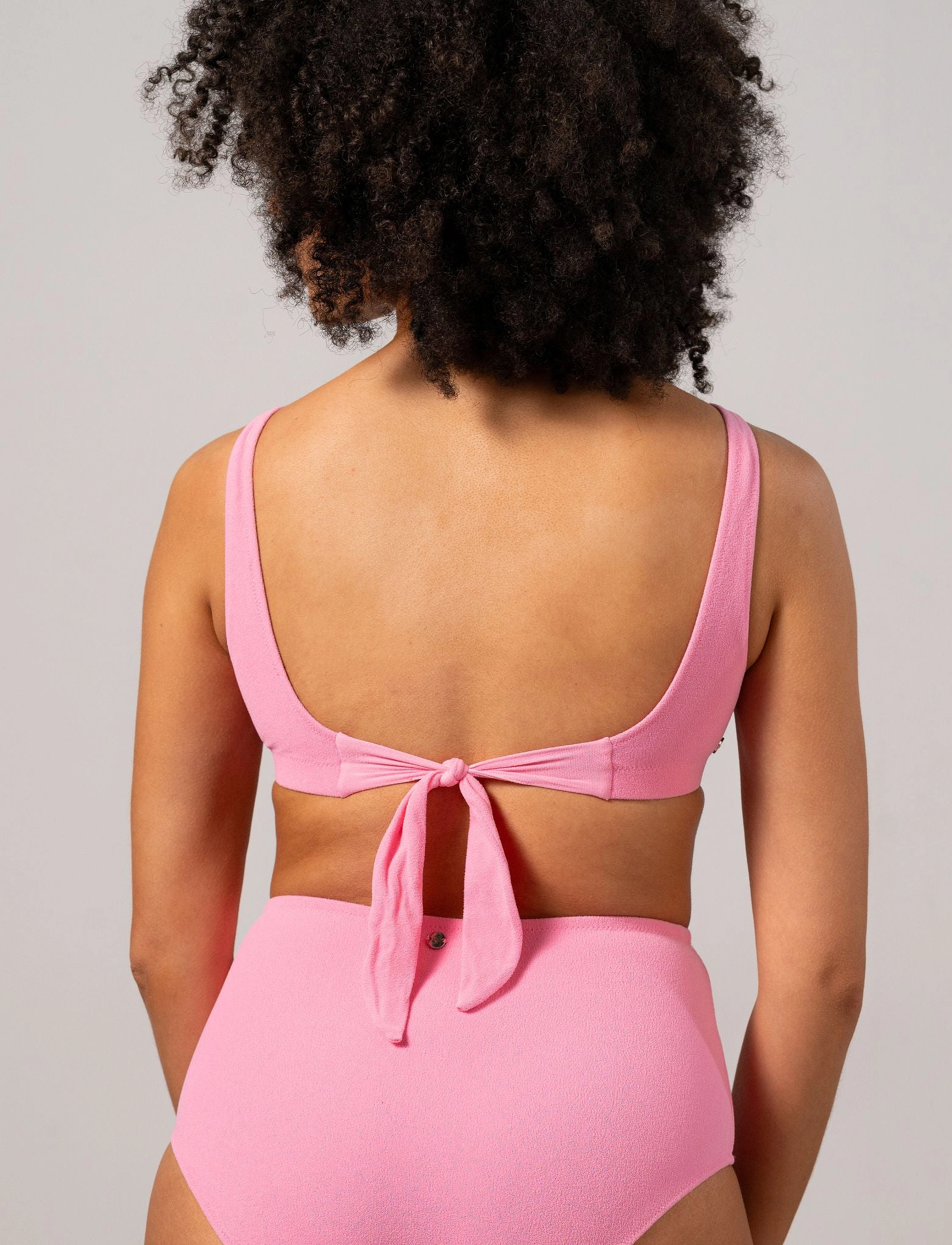 Understatement Underwear - Scoop Bikini Top - bandeau-bikini - candy pink - 3