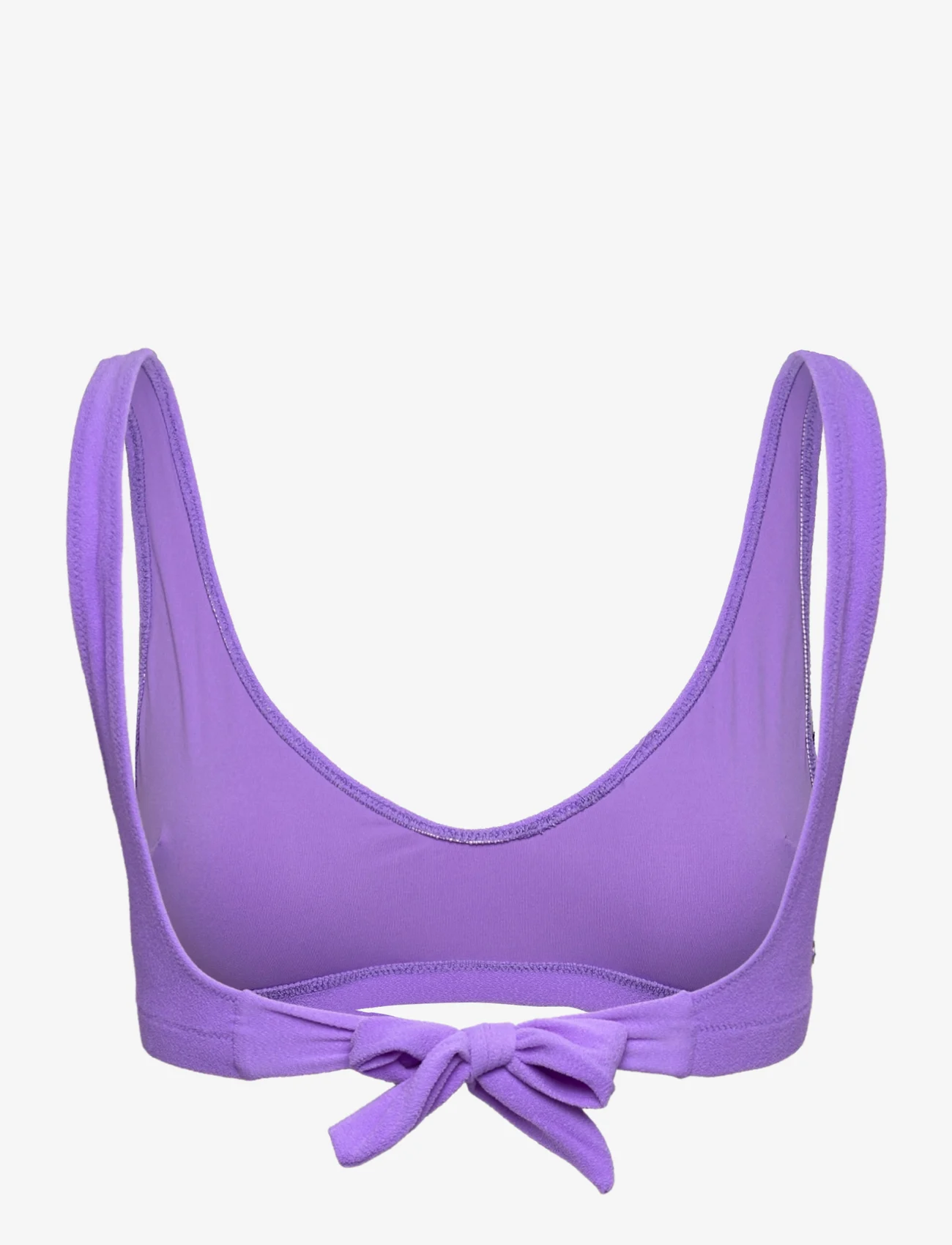 Understatement Underwear - Scoop Bikini Top - bikinio liemenėlės su kaspinėliais - electric lilac - 1