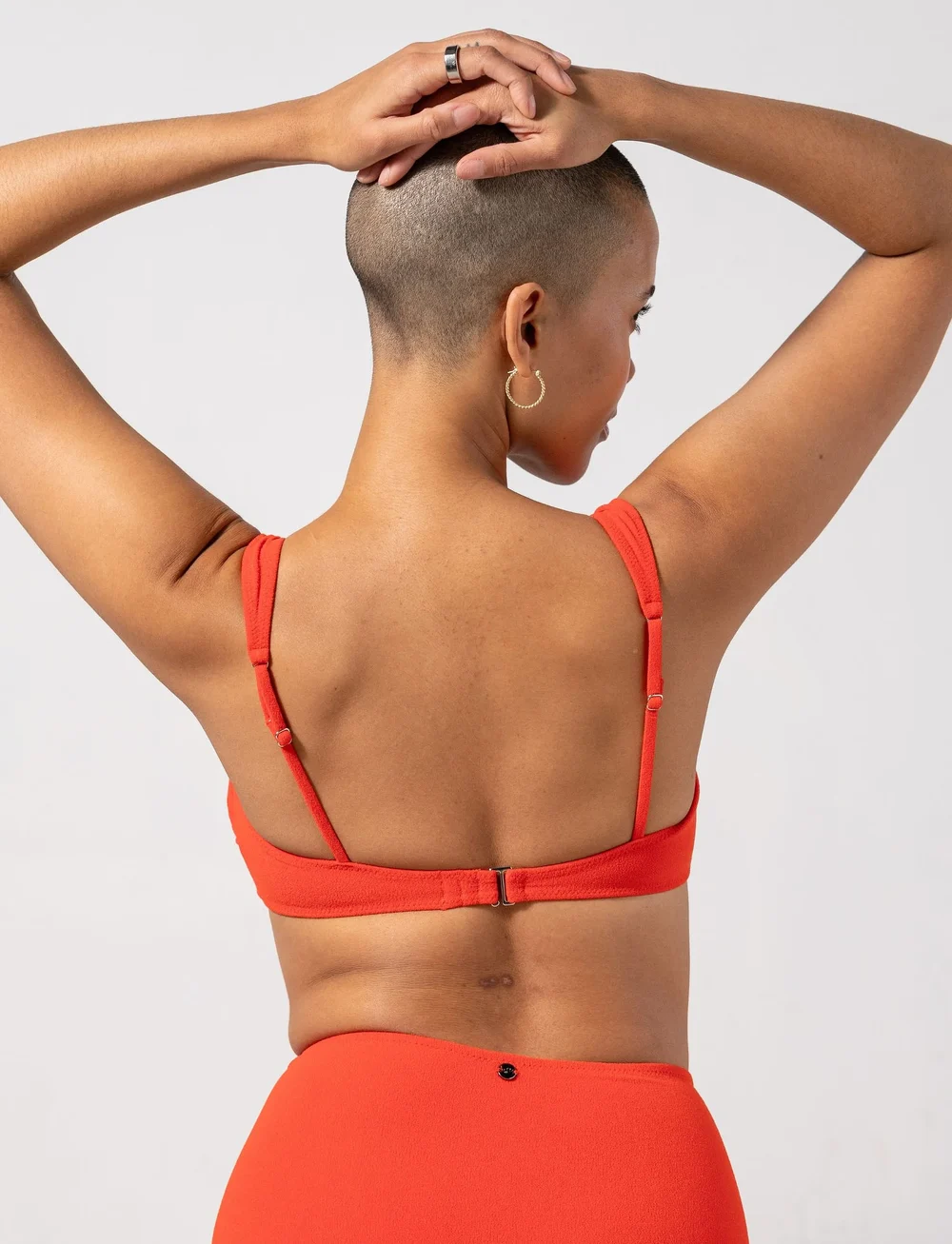 Understatement Underwear - Balconette Bikini Top - bandeaubikinier - papaya - 3