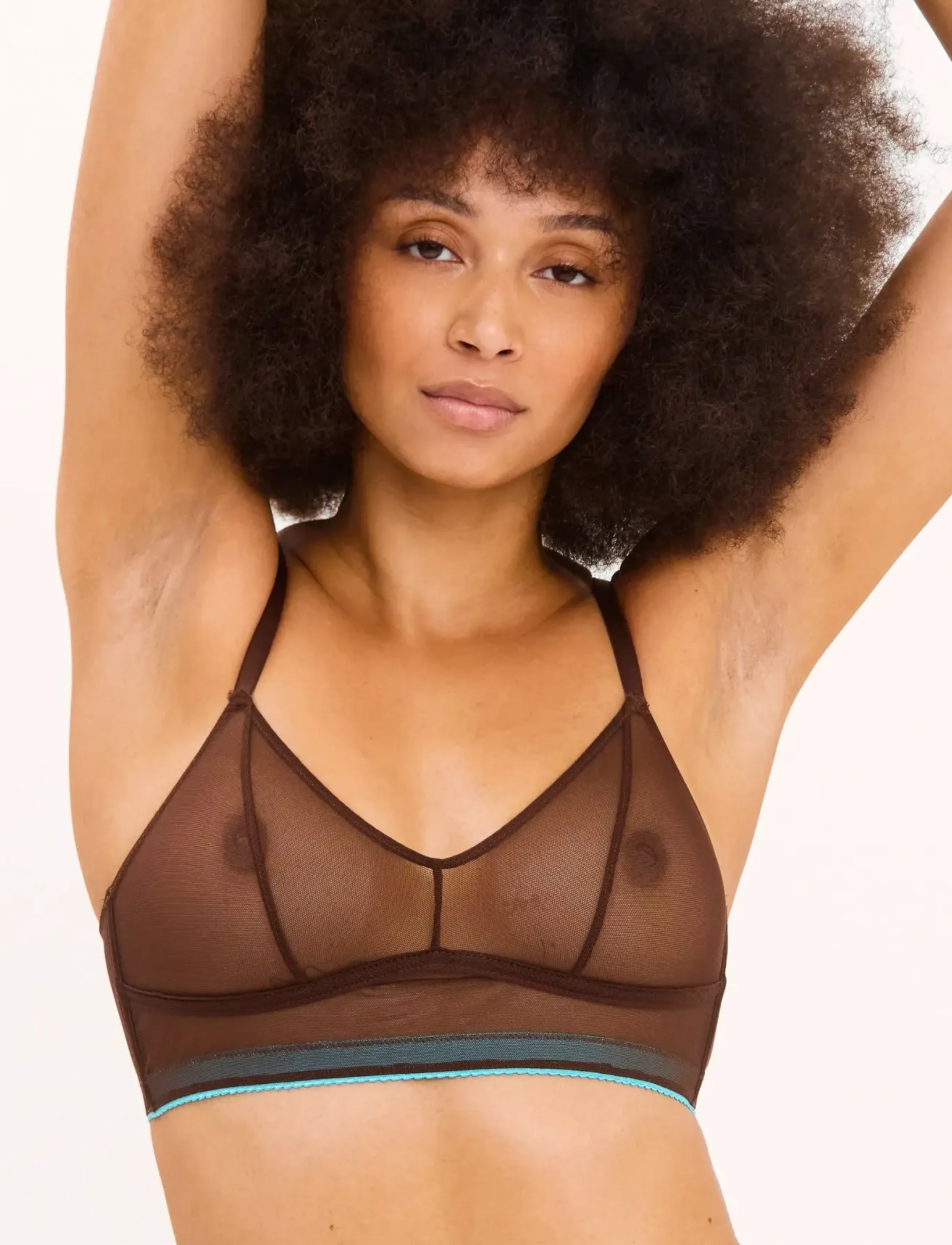 Understatement Underwear Mesh Balconette bh dam – bild 4