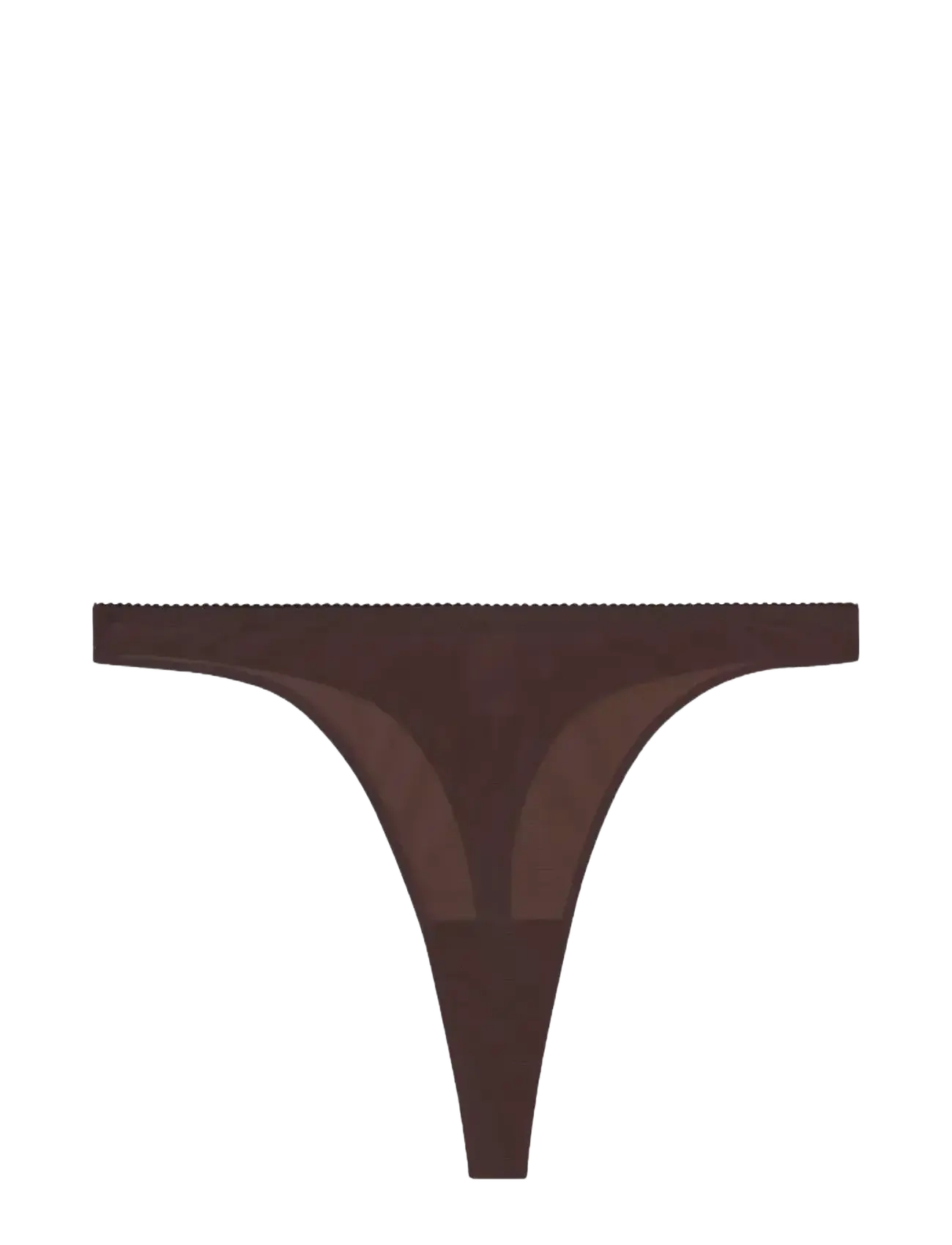 UNDERSTATEMENT Unterwäsche Mesh Stringtanga Braun - S - Damen