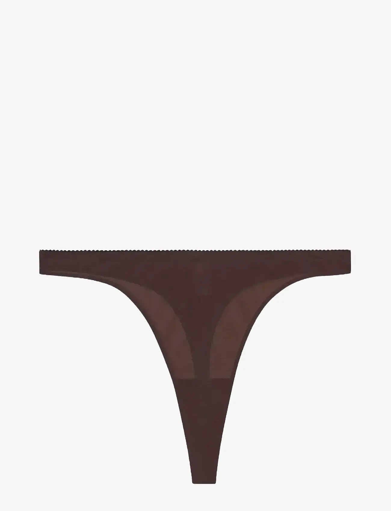 Understatement Underwear - Mesh Thong - gifts below 15000kr - coffee - 0