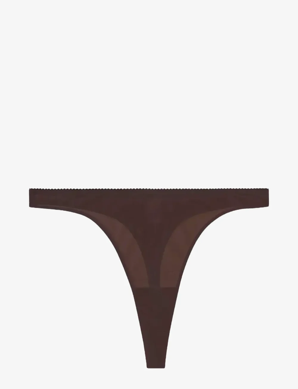Understatement Underwear - Mesh Thong - string - coffee - 1