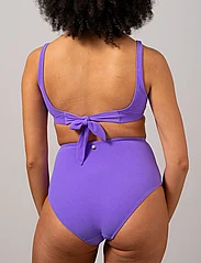 Understatement Underwear - Highwaist Bikini Briefs - bikinitruser med høyt liv - electric lilac - 6